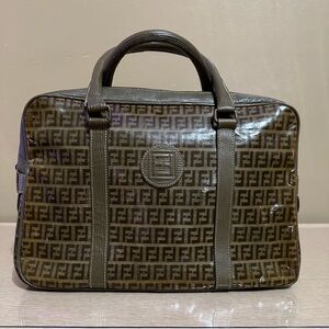 Fendi Bag, Vintage Monogram Zucchino, Made in Italy 🇮🇹
